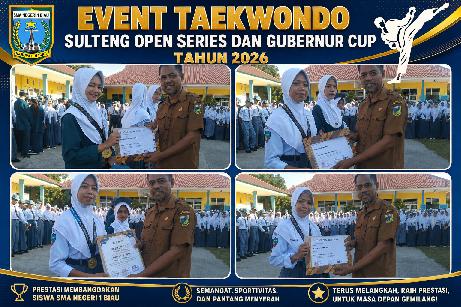 Bangga! Srikandi SMAN 1 Biau Borong Medali di Kejuaraan Taekwondo Sulteng Open Series & Gubernur Cup