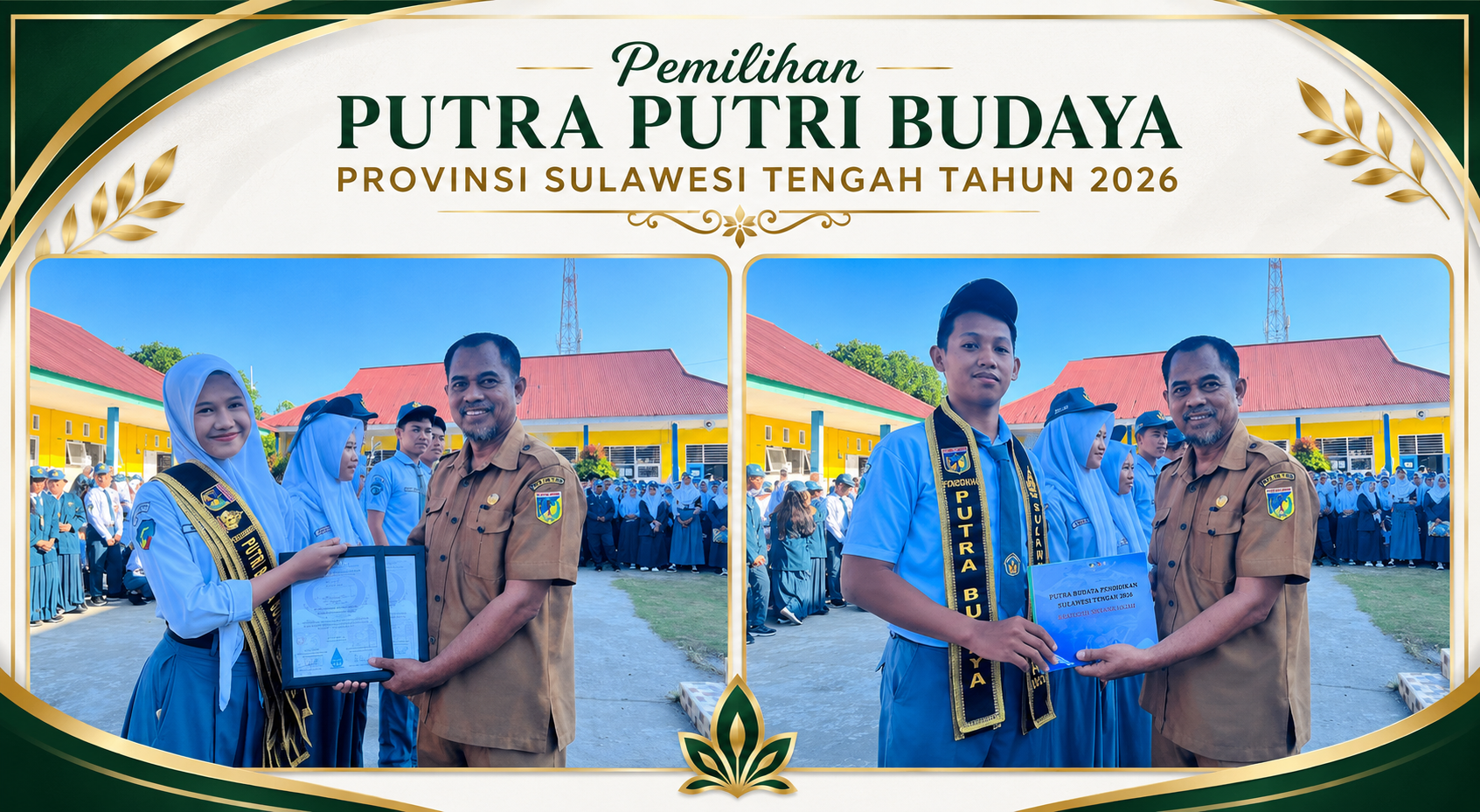SMAN 1 Biau Berjaya di Ajang Putra Putri Budaya Sulteng 2026