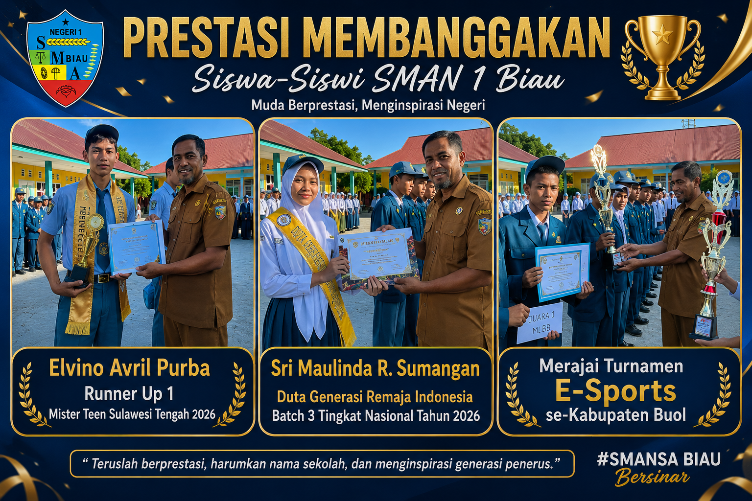 Deretan Prestasi Gemilang Siswa di Kancah Kabupaten hingga Nasional